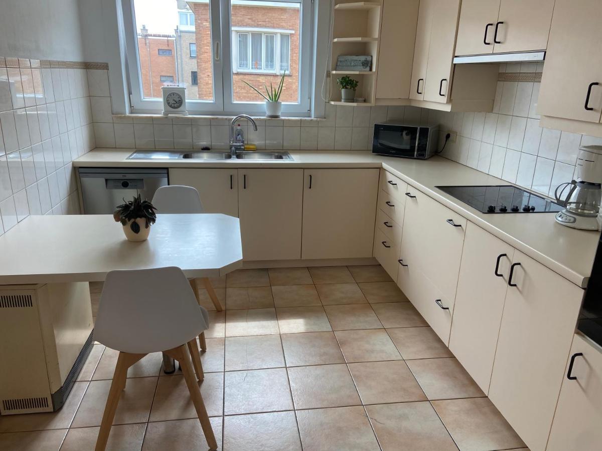 Ruim Zonnig Appartement Op 50M Van Strand Οστένδη Εξωτερικό φωτογραφία